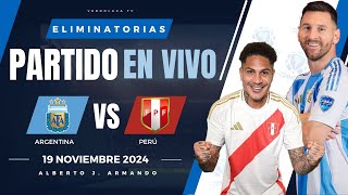 🔴 Argentina vs Peru EN VIVO  Eliminatorias [upl. by Bessie]