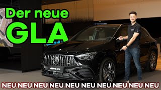 Mercedes GLA 35 Facelift Das ist NEU im Interieur und Exterieur  Modellpflege 2024 [upl. by Sirovart]