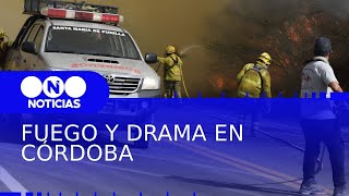 INCENDIOS en CÓRDOBA vecinos CARA a CARA con el FUEGO  Telefe Noticias [upl. by Sylas]