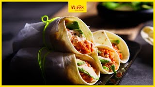 Wrap Rezept I JackfruitTinga Wraps mit ChipotleSauce I Aufwand Mittel I NETTO [upl. by Olegnaed209]