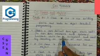 What is Class and Object in C with example C Tutorials in Hindi  52 [upl. by Lezirg]