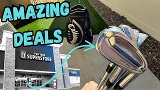 Does PGA SuperStore have the best deals on Callaway Mizuno Taylormade Golf Clubs [upl. by Hadwyn]