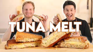 Två Tuna Melt Sandwich Recept med Christopher Åström [upl. by Enaffit]