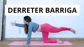 YOGA PARA DERRETER A BARRIGA [upl. by Hobard]