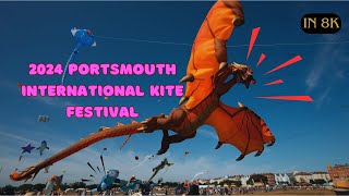 2024 Portsmouth Kite Festival in 8k [upl. by Alby]