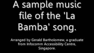 La Bamba Song [upl. by Savadove670]