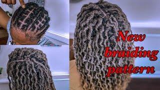 NewBest Braiding Pattern for Crochet  U LOC DREADLOC WAVY samsbeauty [upl. by Tlaw]