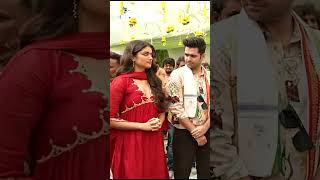 Ram Pothineni Bhagyashri Borse New Movie Opening Pooja Ceremony Visuals  rapo22  Filmee Zone [upl. by Wilie]