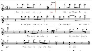 LA FAMILLE BÉLIERS  VERSTEHEN SIE DIE BÈLIERS  quotJE VOLEquot BbInstrument Sheet Music [upl. by Vesta]