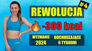 WYZWANIE Odchudzające REWOLUCJA 🔥Trening 4 300 KCAL [upl. by Jasen301]