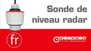 Sonde de niveau radar GESPASA Capteur de niveau pour réservoirs jusquà 15 mètres de haut [upl. by Nednil]