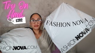 HUGE FASHION NOVA TRY ON HAUL  MUST HAVES [upl. by Hussar]