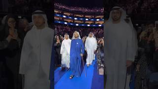 Sheikh Mohammed bin Rashid Sheikha Latifa amp Sheikh Hamdan Fazza at Arab Hopemakers Awards shorts [upl. by Drahnreb]