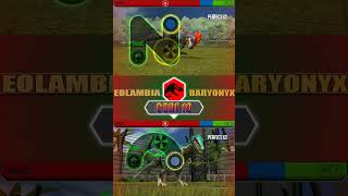 EOLAMBIA VS BARYONYX  JURASSIC WORLD THE GAME [upl. by Cesare]