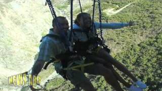 Nevis Swing  Worlds Biggest Swing  Queenstown NZ  Old Promo Video [upl. by Yenalem590]