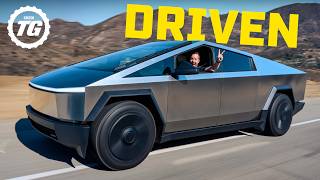 FIRST DRIVE Tesla Cybertruck Full Review [upl. by David]