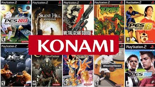 TOP 50 BEST KONAMI GAMES FOR PS2PLAYSTATION 2 [upl. by Darken]