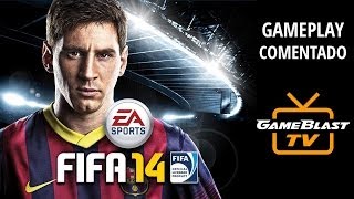 Gameplay Comentado FIFA 14 PS4 [upl. by Essirahc]