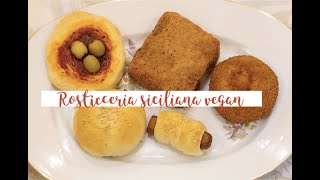 ROSTICCERIA SICILIANA VEGAN  Vegan Street Food palermitano [upl. by Odelet]