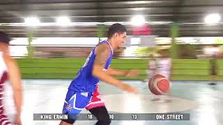 Senior Division  King Ermin vs One Street  Lingunan Balik Laro Basketball League 2024 [upl. by Capello426]