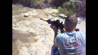 Shooting the DPMS Panther Arms quotOraclequot AR15 [upl. by Alomeda361]