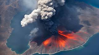 A fountain of lava and kilometers of hot ash covered Italy a natural disaster [upl. by Ainehta734]