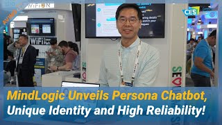 MindLogic Introduces ‘Persona Chatbot’ Ensuring Unique Personality and High Reliability at CES 2024… [upl. by Duffie]