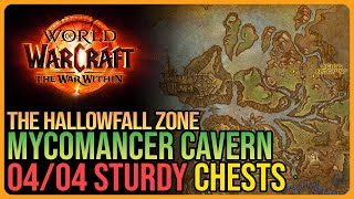 Mycomancer Cavern Walkthrough WoW – All Sturdy Chests [upl. by Ignatzia]