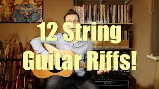 Classic 12 String Guitar Riffs [upl. by Toma]