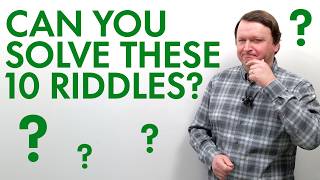 Can you solve these 10 FUN RIDDLES [upl. by Aneetsirhc125]