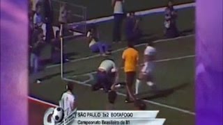 OSMAR SNTOS São Paulo 3 x 2 Botafogo 1982 Everton [upl. by Irra601]