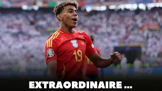 Il a que 16 ans   Débrief ½ finale Espagne  France [upl. by Hirsch]