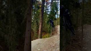 Bikepark 💯 bike mtb downhill jump leogang schladming bikelife bikestunt [upl. by Feola]