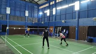 263  Hj Nazri Firdaus Idin Akmal  06092024  Jumaat  5 ptg badminton smash tricks [upl. by Ennovyahs]