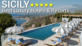 Top 10 Best Luxury 5 Star Hotels And Resorts In SICILY  ITALY PART 2 [upl. by Eyar]