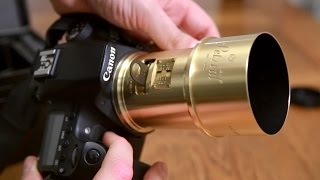 Lomography Petzval 85mm f22 lens review with samples Fullframe and APSC [upl. by Aggri]