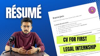 CV FOR LAW INTERNSHIP  LAW INTERNSHIP CV FOR BEGINNERS cvforlawinternship fglawkit [upl. by Brandise]