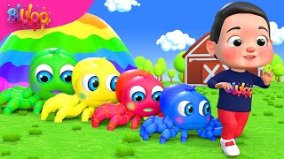 Itsy Bitsy Spider  BluLoo Nursery Rhymes amp Kids Songs [upl. by Eural875]