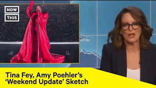 Tina Fey and Amy Poehler Reunite for a Special Weekend Update Sketch at the Emmys [upl. by Pazia]