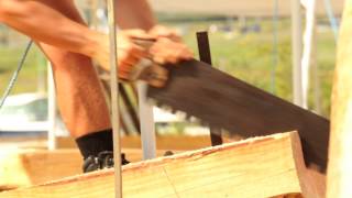 Shipwrights Workshop  Timber Framing Course Roof Geometry [upl. by Mick]