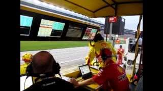 Pit Box View1 of AJ Allmendinger Pit Stop at NASCAR SAMSUNG MOBILE 500 [upl. by Willumsen]