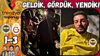 FENERLİLER SESSİZ VE SUSKUN  FENERBAHÇE 13 GALATASARAY MAÇINI İZLEDİK galatasaray [upl. by Gorges]