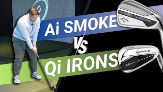 Ai SMOKE amp Qi IRONS REVIEW  Testing 2024s Game Improvement Irons from Callaway amp TaylorMade [upl. by Onabru]