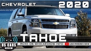 2020 CHEVROLET TAHOE Review Release Date Specs Prices [upl. by Erdried]