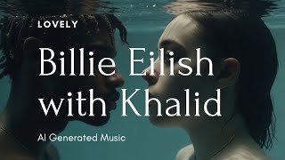 Lovely by Billie Eilish amp Khalid  AIGenerated Dark HipHop Remix [upl. by Aehsan]