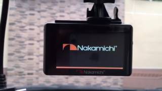 Nakamichi ND28 Dash Camera Demo [upl. by Abla]