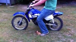 1998 Yamaha RT 100 Dirt bike [upl. by Gertrudis]