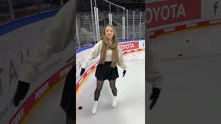 In der GRÖSSTEN ARENA 🇩🇪 Eislaufen😳⛸️ lisaküppers eislaufen köln [upl. by Leeland]