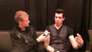 Theory of a Deadman Interview Tyler Connolly Backstage 2009 [upl. by Anett382]