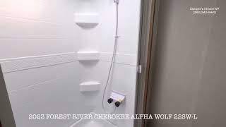 2023 FOREST RIVER CHEROKEE ALPHA WOLF 22SWL [upl. by Hackney]